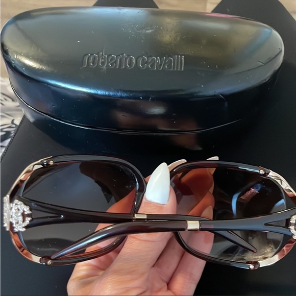 Brown and Gold Roberto Cavalli Sunglasses
